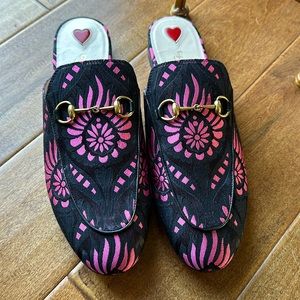 Gucci Princetown mules, size 41 and priced to sell